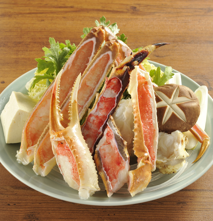 ズワイ蟹・タラバ蟹鍋イメージ画像