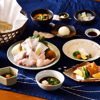 【数量限定】★肉厚★ A5ランク 天然とらふぐコース　天然唐揚げ付　※前日迄要予約 のイメージ画像