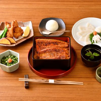 【鰻重・ふぐMIX】国産特上・玄鰻(げんまん)コース【松】全7品 のイメージ画像